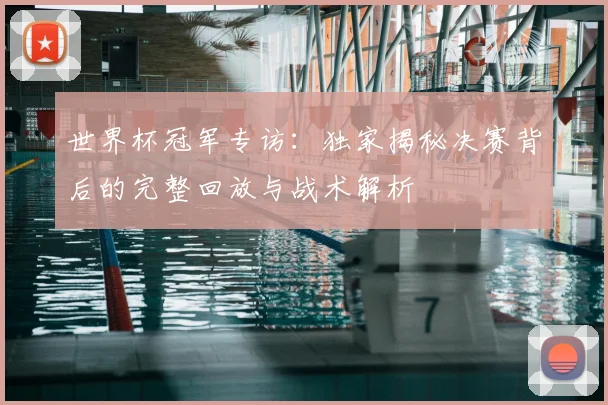 世界杯冠军专访：独家揭秘决赛背后的完整回放与战术解析